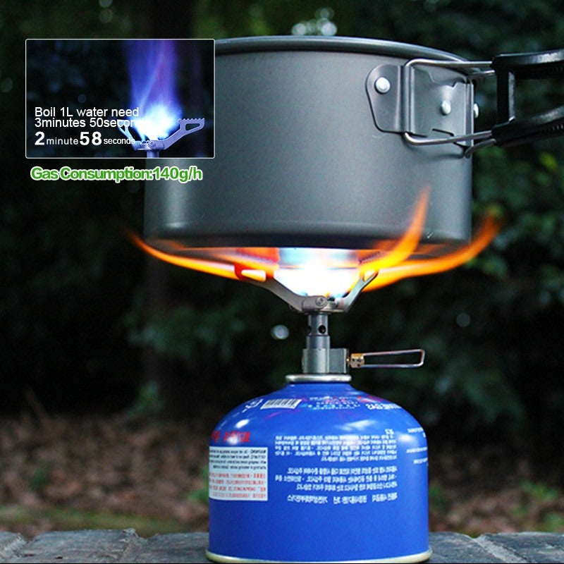Portable Camping Mini Titanium Stove-USA Camp Zone