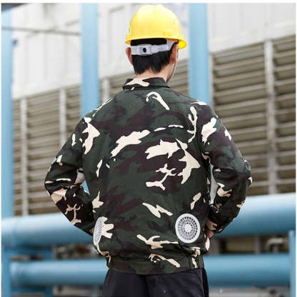 Men's Fan Cooling Vest With USB Charging-USA Camp Zone