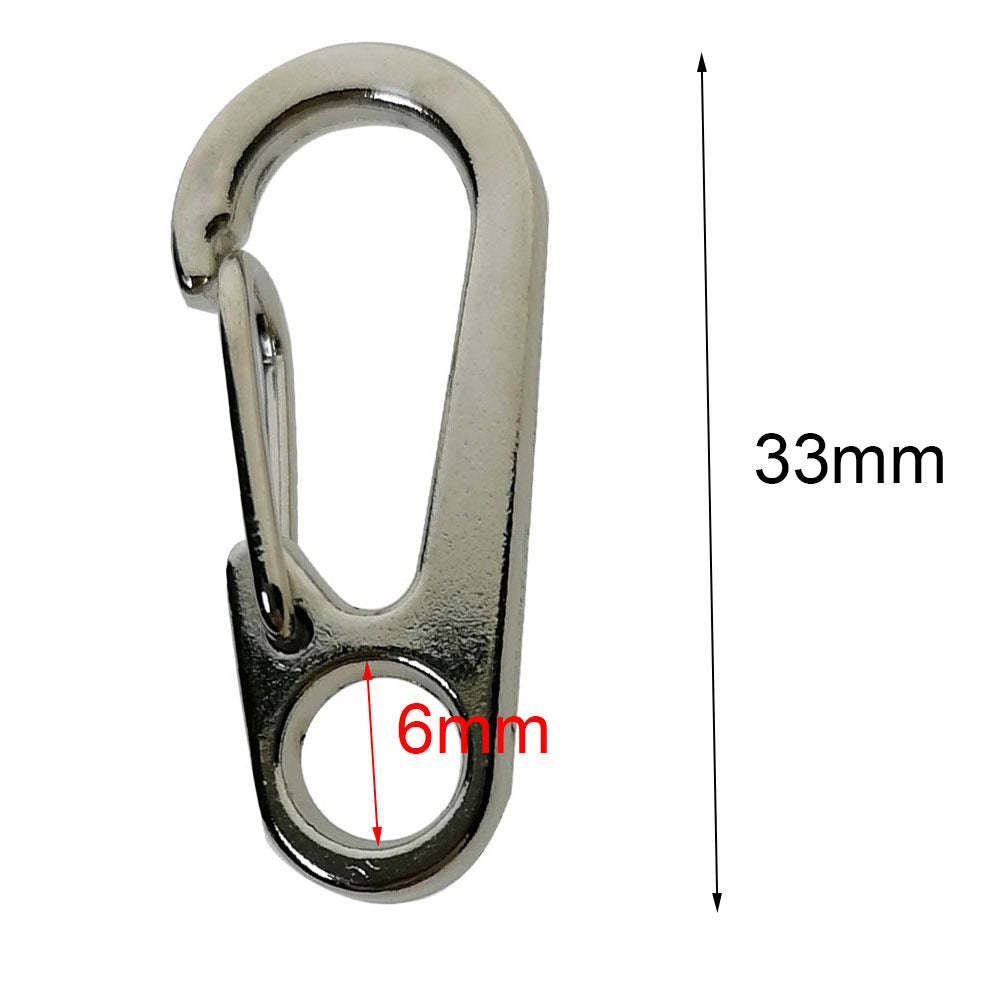 Mini Outdoor Backpack Zinc Alloy Spring Snap Hook-USA Camp Zone