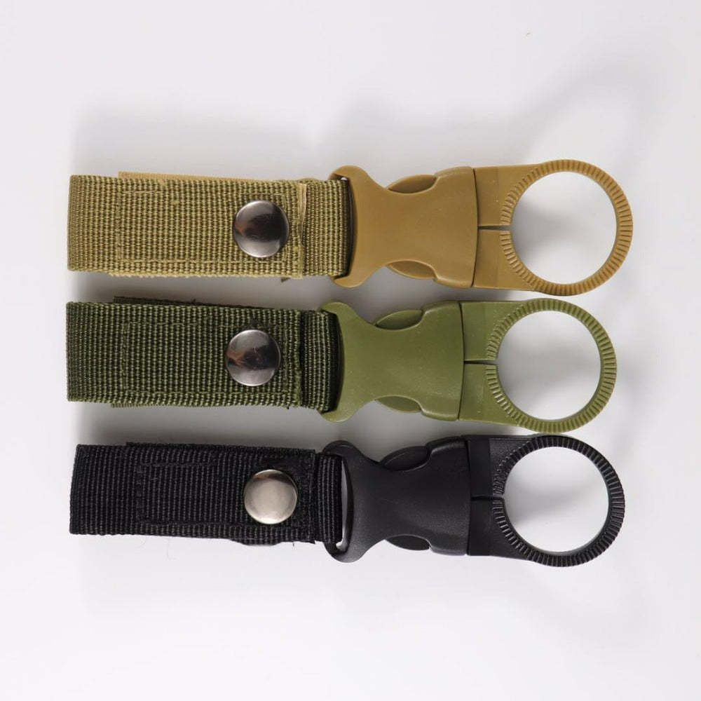 Water Bottle Holder Webbing Backpack Buckle-USA Camp Zone