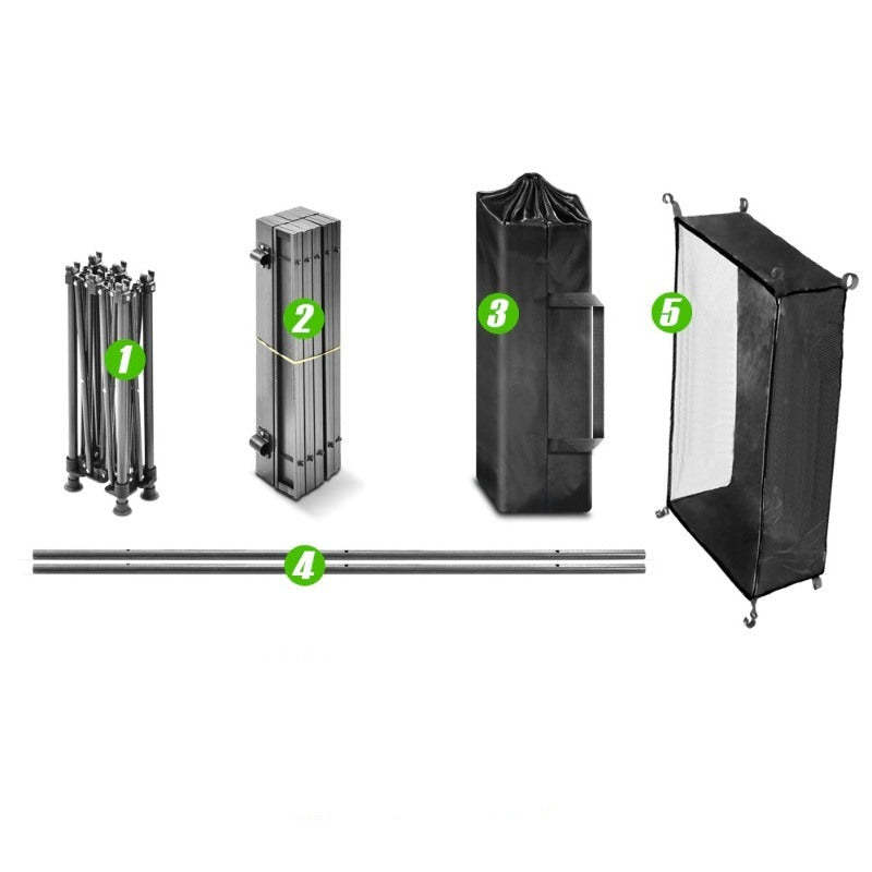 Folding Camping Table With Storage Carrying Bag-USA Camp Zone