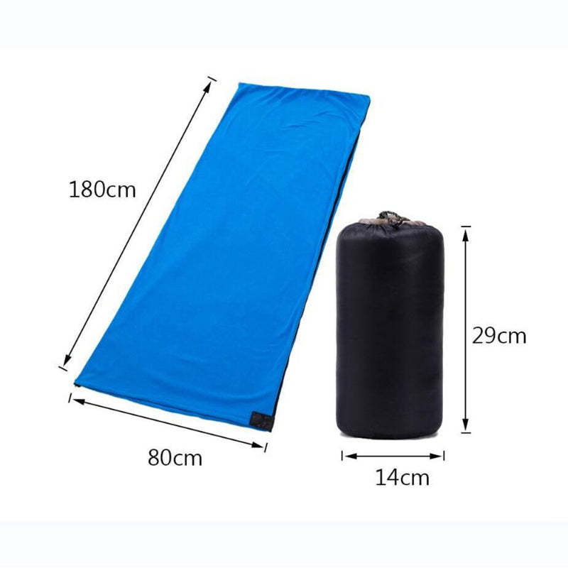 Polar Fleece Sleeping Bag Liners For Outdoor Camp-USA Camp Zone