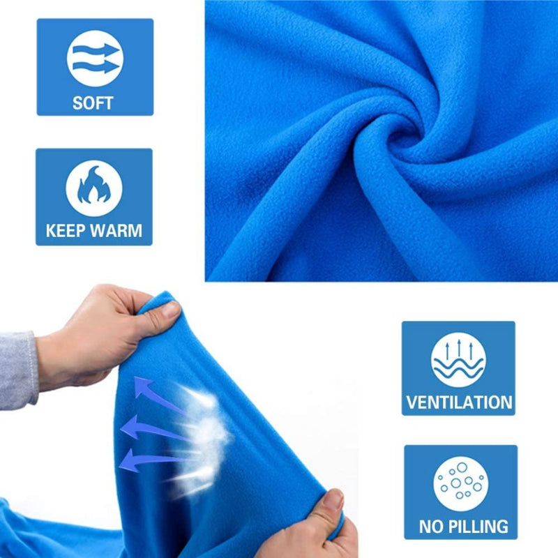 Polar Fleece Sleeping Bag Liners For Outdoor Camp-USA Camp Zone