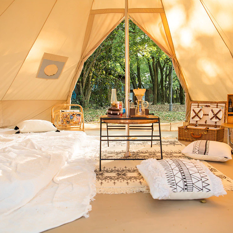 Large Pyramid Tent 163*110 Inches (For 5-8 People)-USA Camp Zone