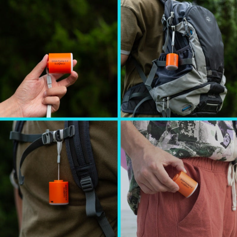 Mini Air Pump For Camping Mattress-USA Camp Zone