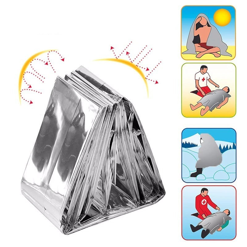 Portable Folding Warm Emergency Blanket-USA Camp Zone