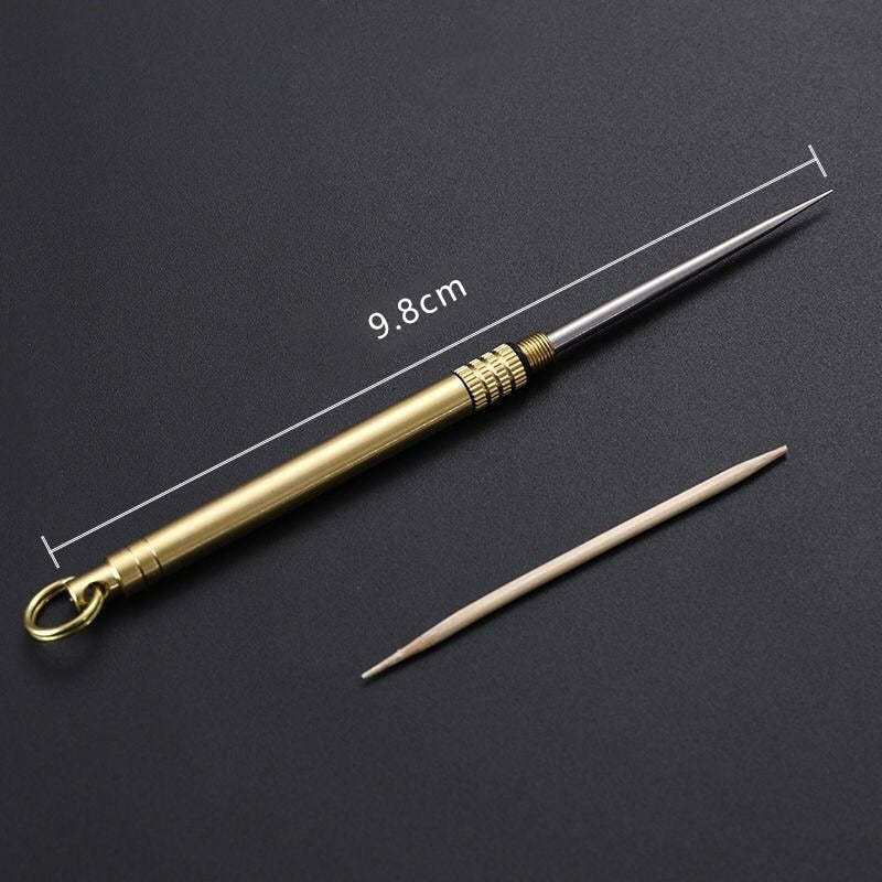 Titanium Toothpick Portable Outdoor Camp Equipment-USA Camp Zone