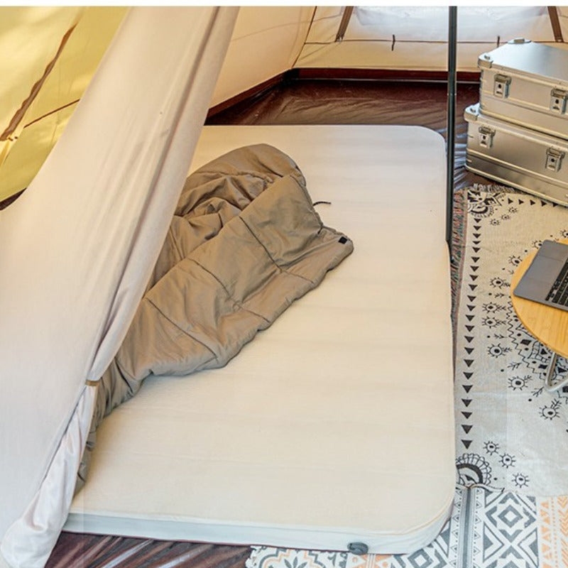 Self Inflatable Double Folding Sleeping Camping Mat-USA Camp Zone