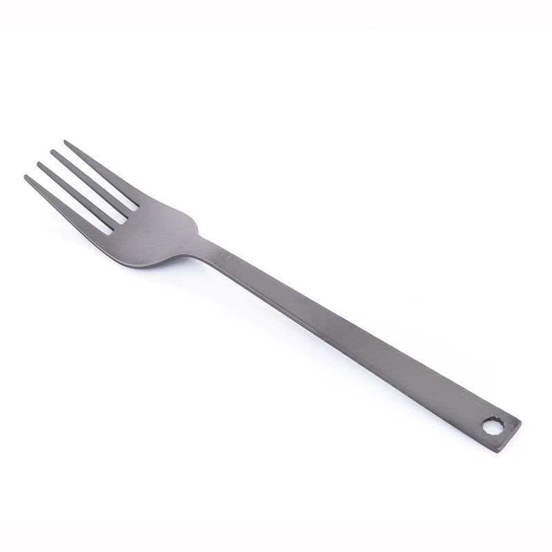 Titanium Fork Knife Set-USA Camp Zone