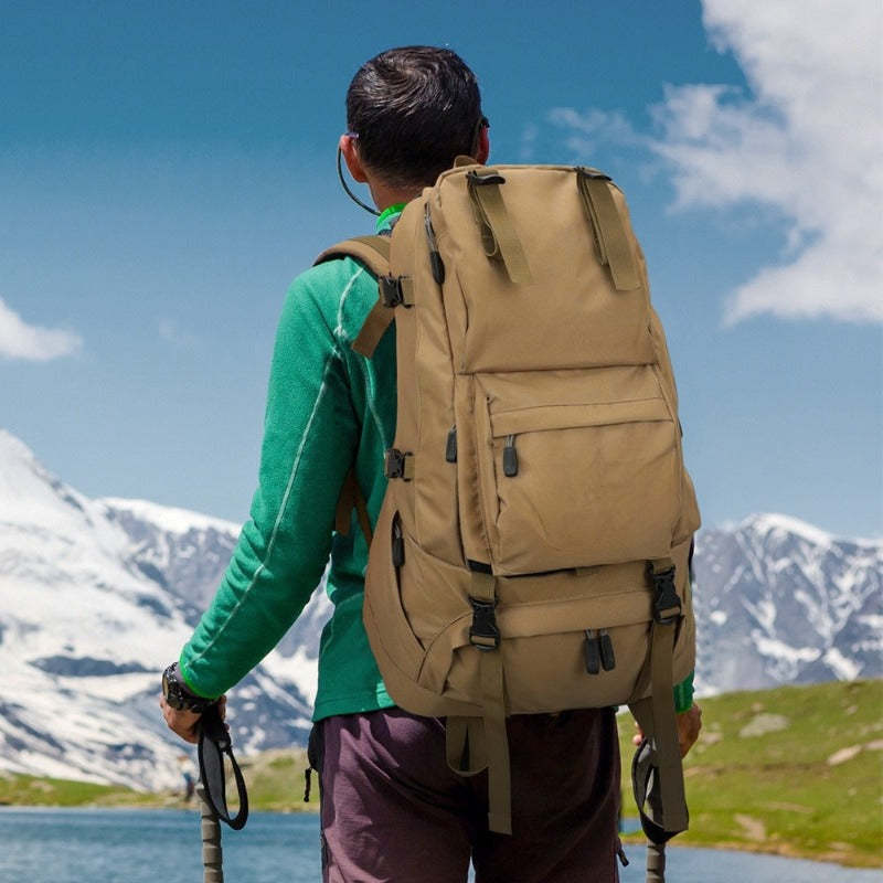 Camping Backpack 40 Litres Waterproof Travel-USA Camp Zone