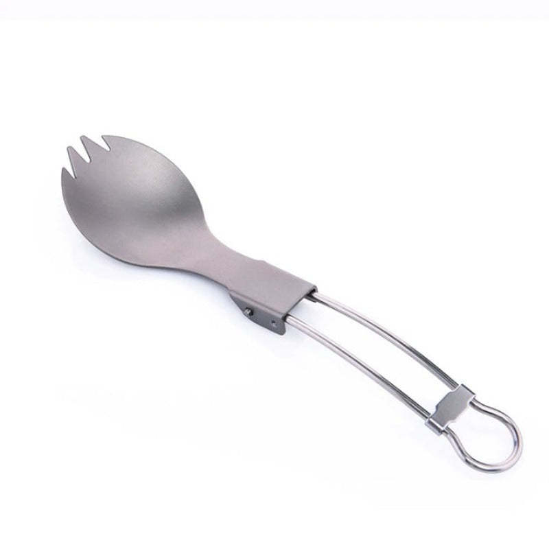 Titanium Spoon And Fork For Camping-USA Camp Zone