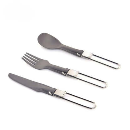 Aluminum Ultralight Camping Cutlery Set-USA Camp Zone