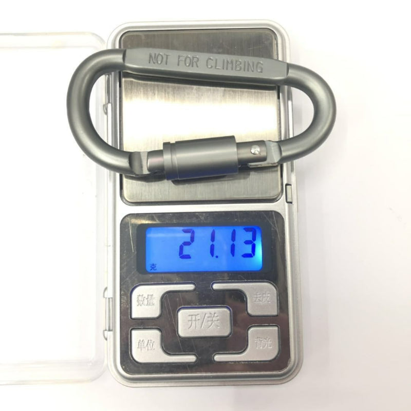 Survival D-Ring Locking Carabiner Clip-USA Camp Zone