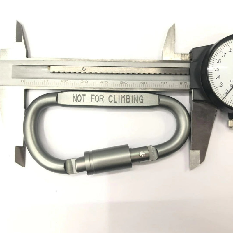 Survival D-Ring Locking Carabiner Clip-USA Camp Zone