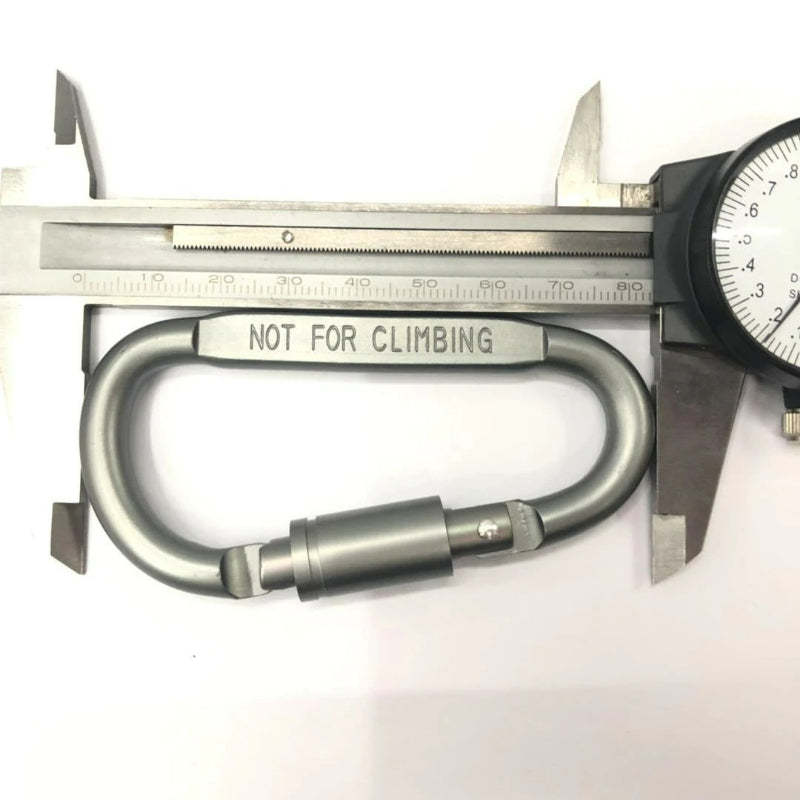 Survival D-Ring Locking Carabiner Clip-USA Camp Zone