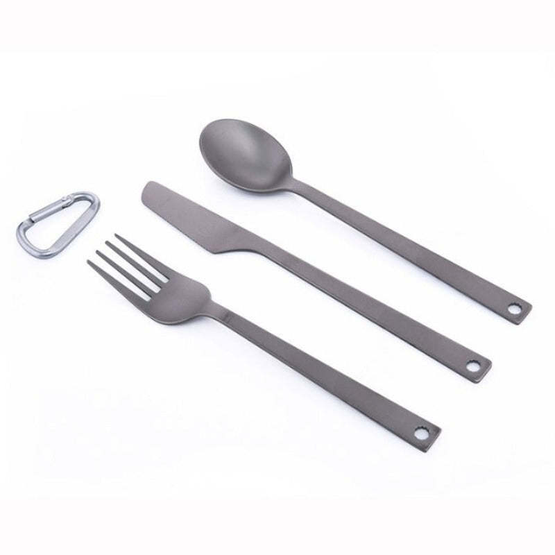 Titanium Ultralight Spoon And Cutlery Set-USA Camp Zone