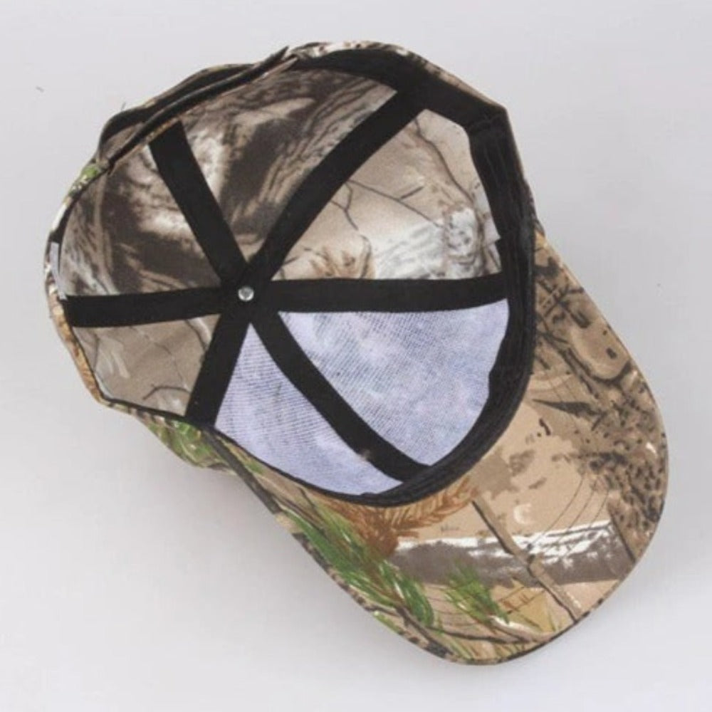 Unisex Outdoor Sun Protection Casual Camo Sports Cap-USA Camp Zone