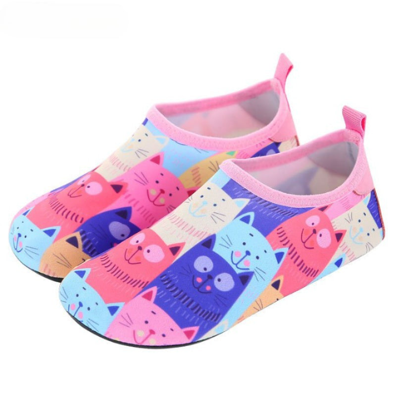 Children Printed Quick Dry Non-Slip Upstream Shoes-USA Camp Zone