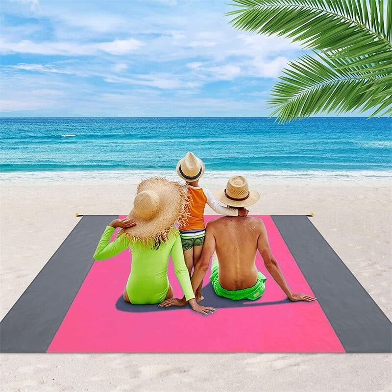 Folding Waterproof Pocket Beach Camping Mat-USA Camp Zone