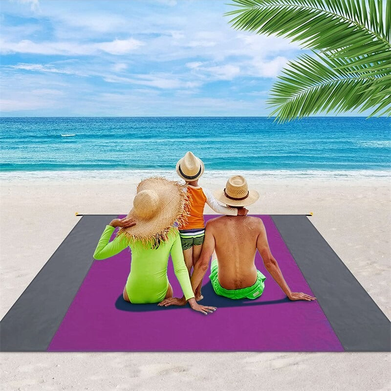 Folding Waterproof Pocket Beach Camping Mat-USA Camp Zone