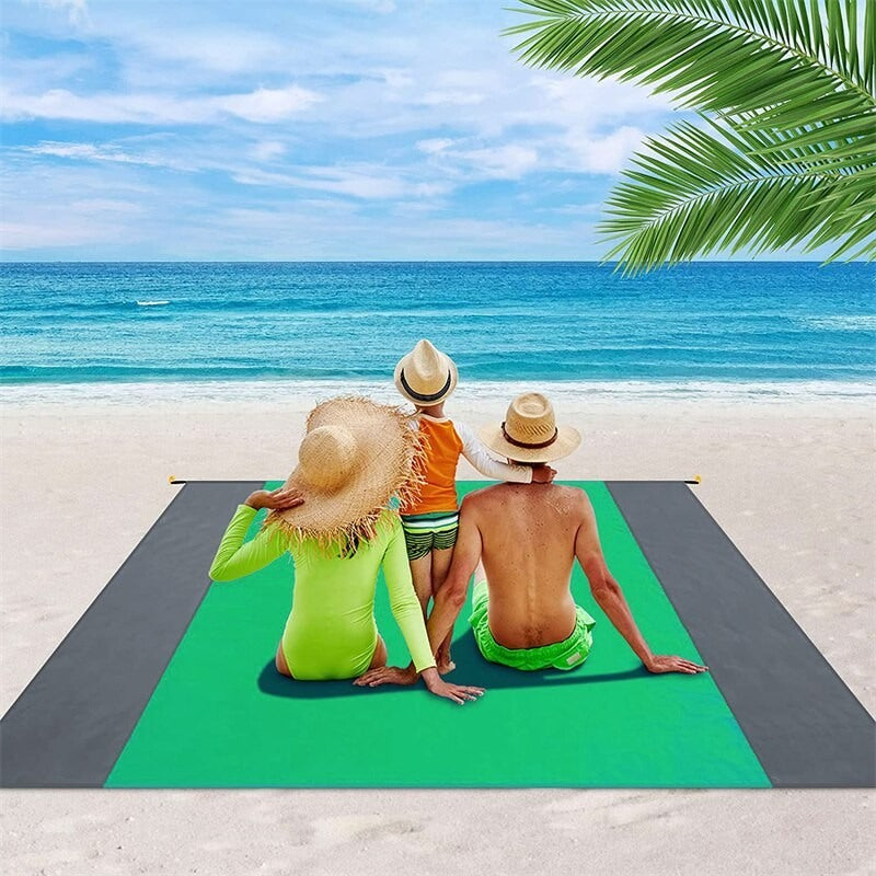 Folding Waterproof Pocket Beach Camping Mat-USA Camp Zone