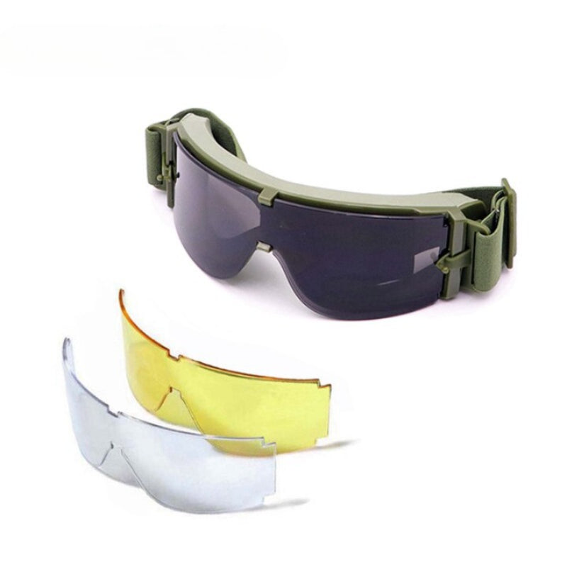 Army Anti-UV Protection Hiking Glasses-USA Camp Zone