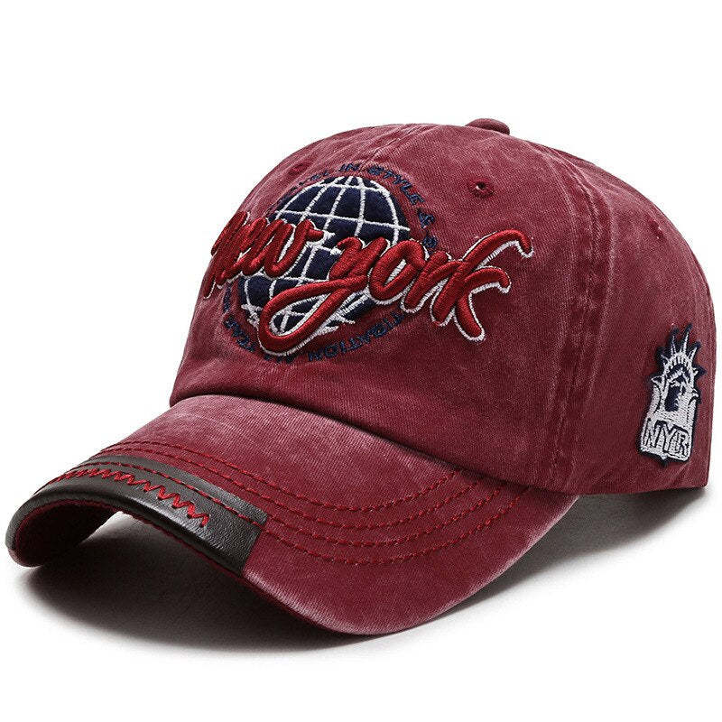 Embroidery Baseball Cap-USA Camp Zone