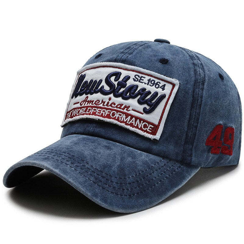 Sports Embroidery Baseball Cap-USA Camp Zone