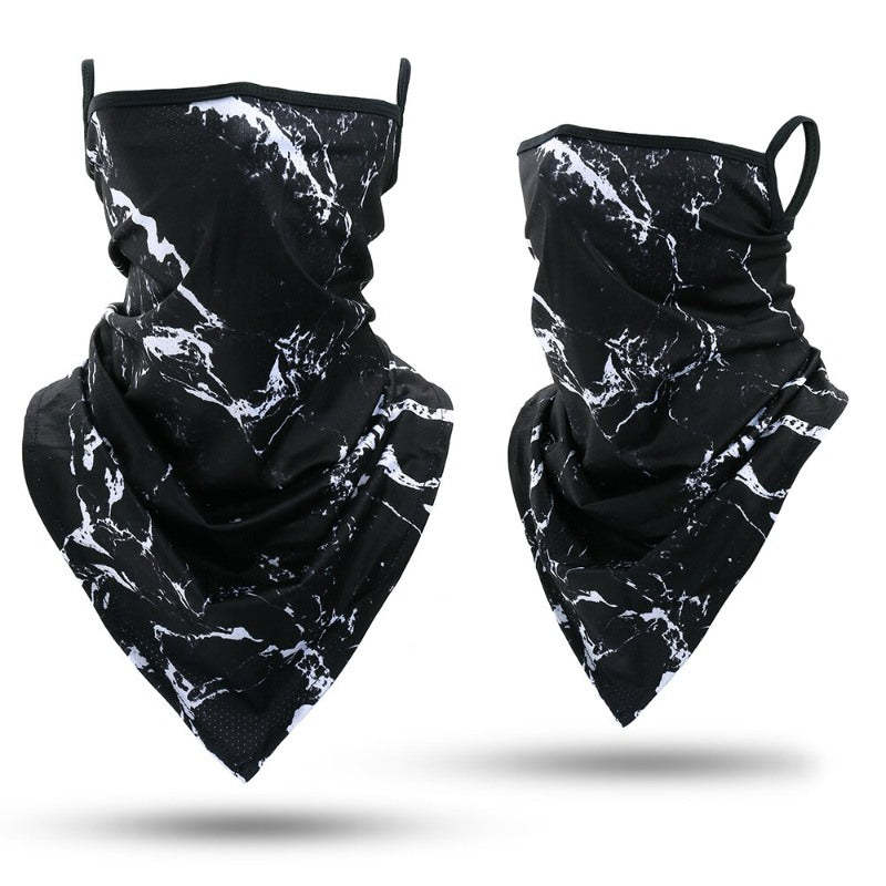 Outdoor Bandana Triangle Face Mask With Hanging Ears-USA Camp Zone
