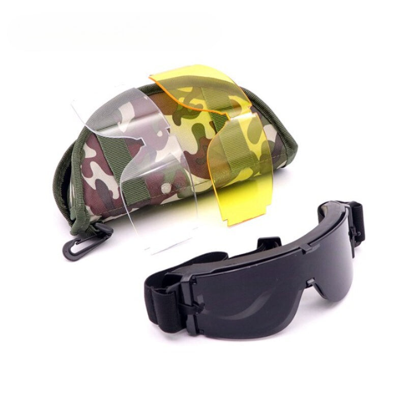 Army Anti-UV Protection Hiking Glasses-USA Camp Zone