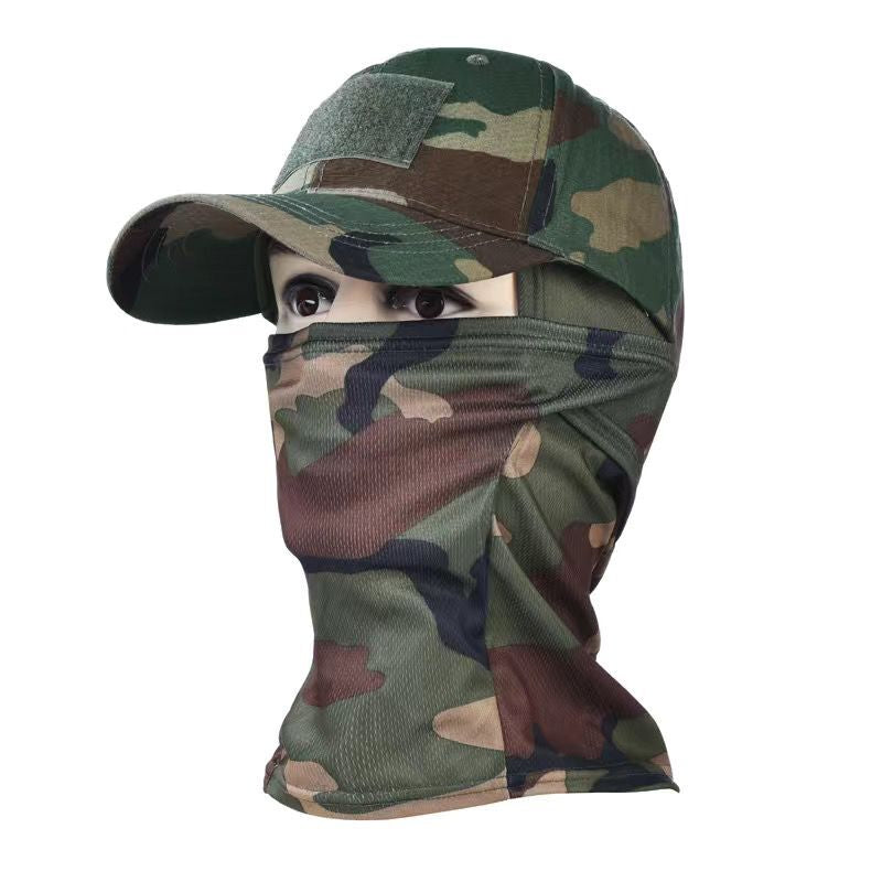Military Hood Camouflage Army Baseball Cap-USA Camp Zone