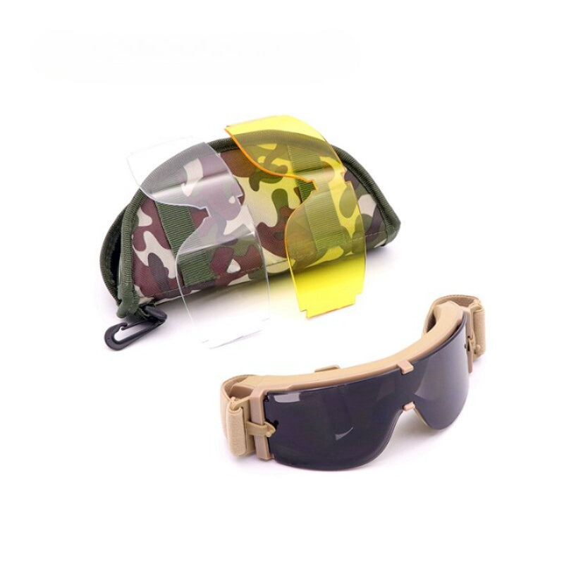 Army Anti-UV Protection Hiking Glasses-USA Camp Zone