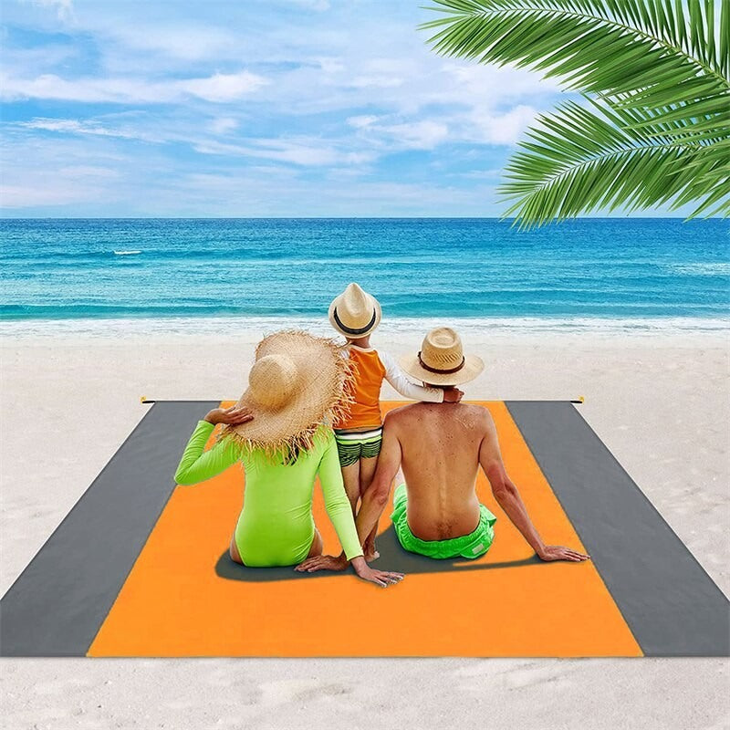 Folding Waterproof Pocket Beach Camping Mat-USA Camp Zone