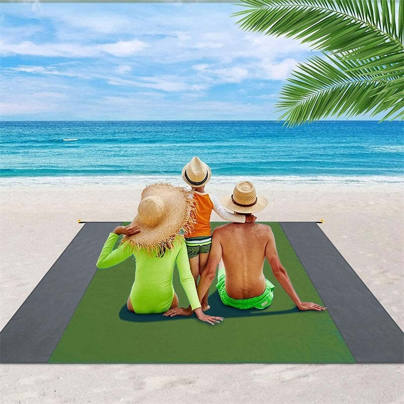 Folding Waterproof Pocket Beach Camping Mat-USA Camp Zone
