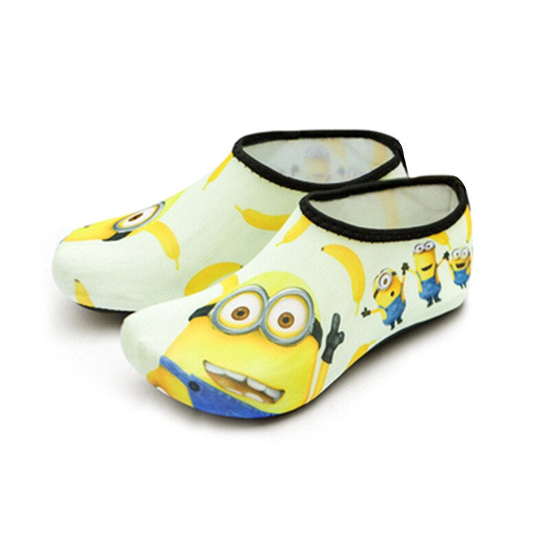 Thin Multi Prints Anti Slip Upstream Shoes-USA Camp Zone