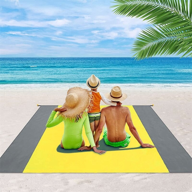 Folding Waterproof Pocket Beach Camping Mat-USA Camp Zone