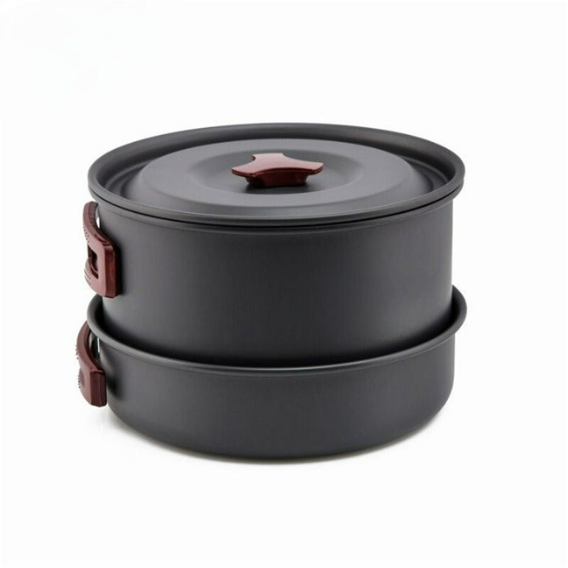 Camping Tableware Outdoor Cooking Set With Plates-USA Camp Zone