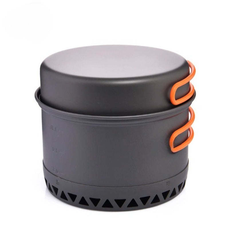 Camping And Picnic 2.3L Outdoor Cooking Set-USA Camp Zone