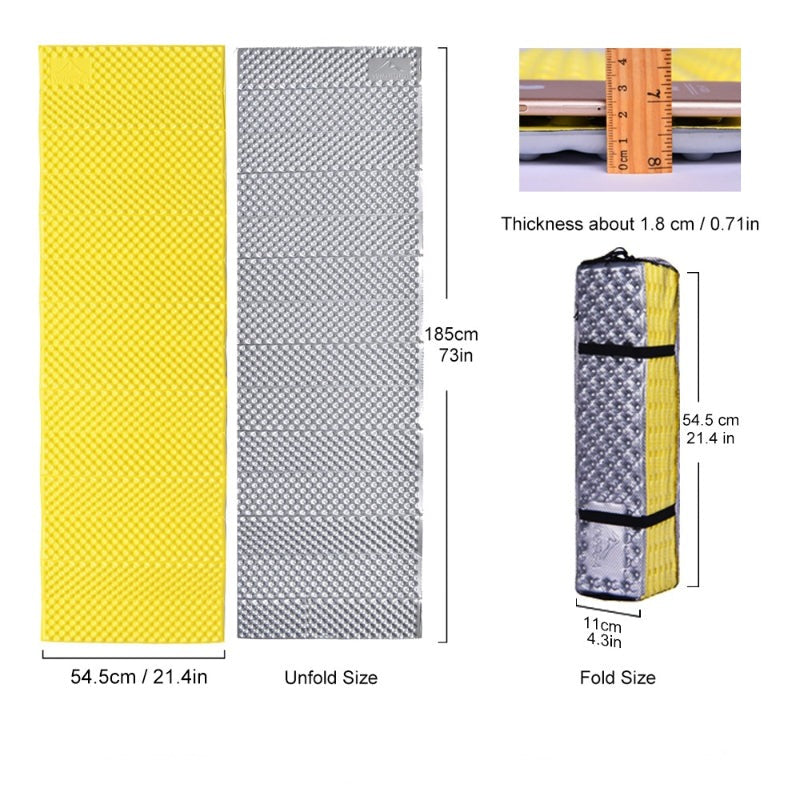 Portable Sleeping Camping Mat Foam Bed Mattress Pad-USA Camp Zone