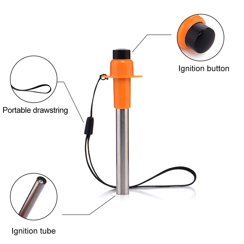 Portable Lighter With Pulse Ignition For Burner-USA Camp Zone