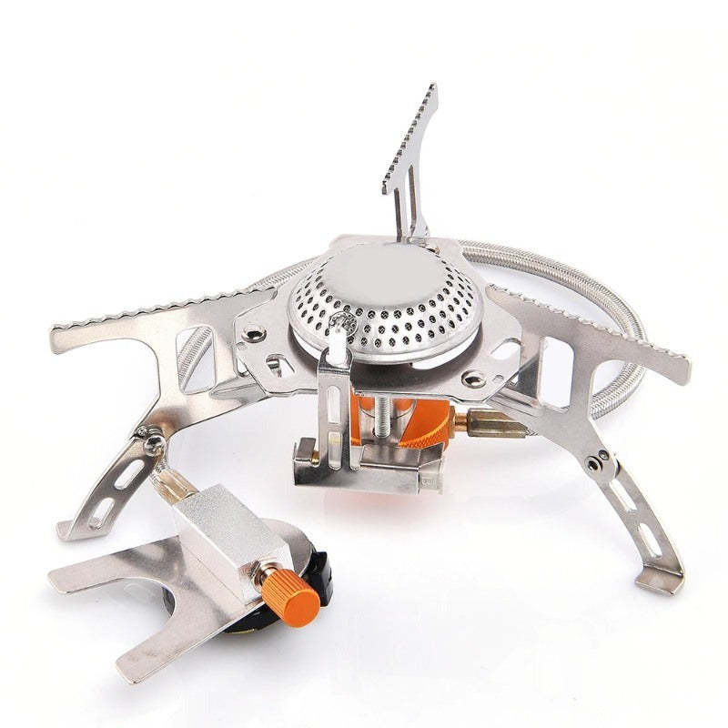 Outdoor Camping Strong Fire Gas Stove-USA Camp Zone