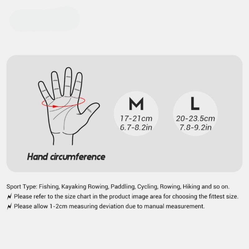 Quick-Drying Anti-slip UV Protection Outdoor Fishing Gloves - USA Fish Bait