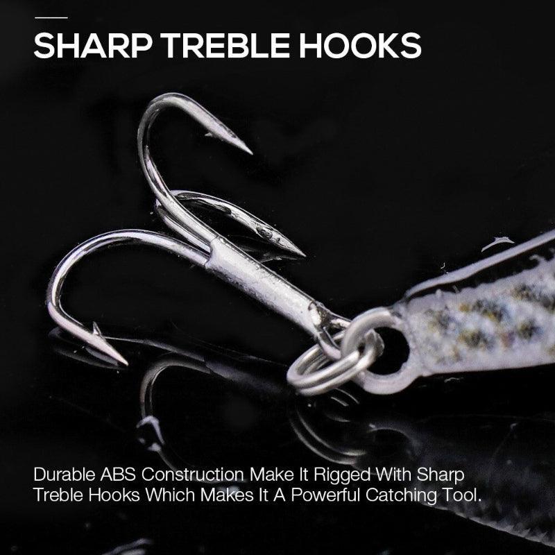 65MM 12G Winter Wobbler Fishing Lure Set - USA Fish Bait