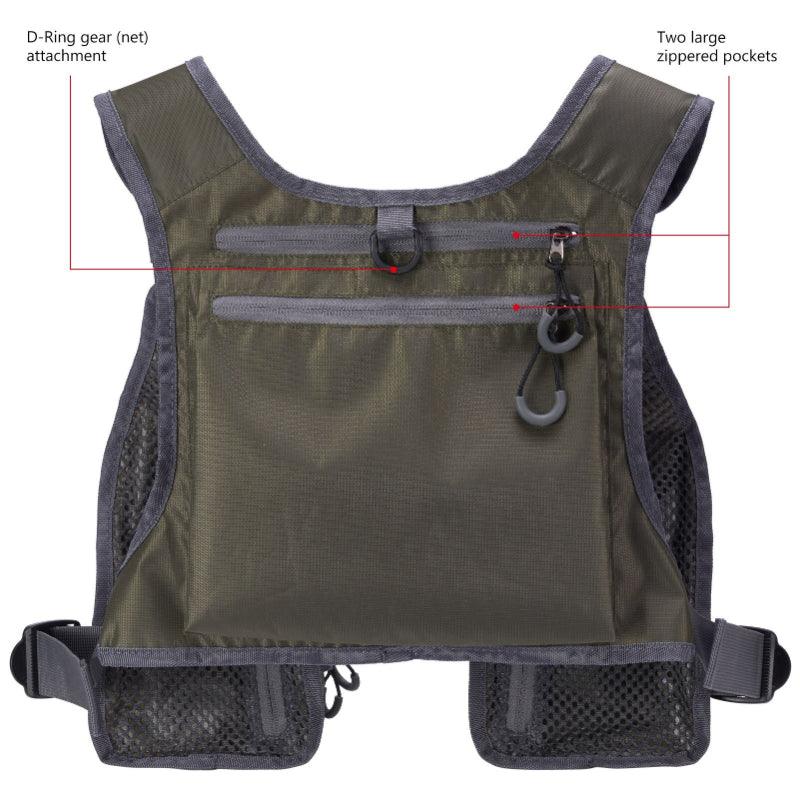 Lightweight Fly Fishing Vest-USA Fish Bait