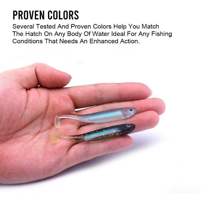 Soft Shad Fishing Lure-USA Fish Bait