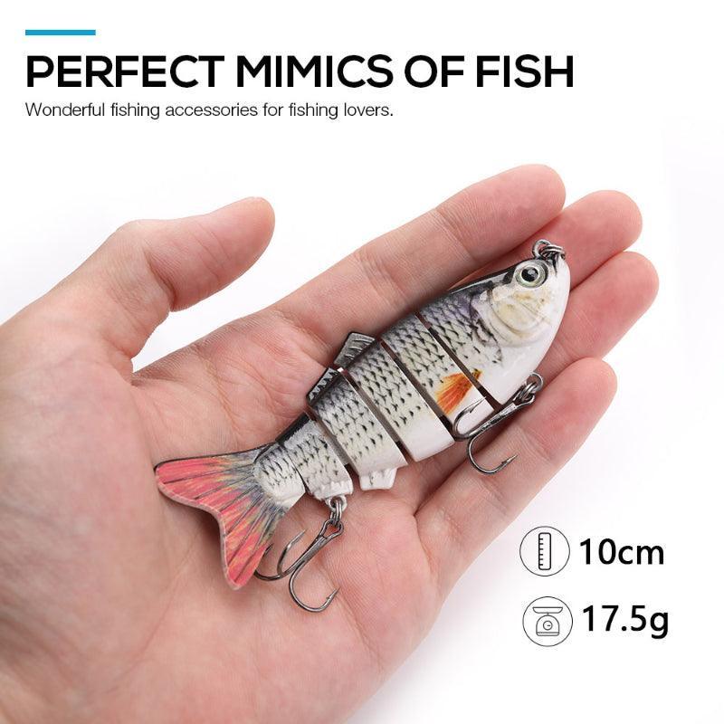 10cm Slow Sinking Swimbait-USA Fish Bait
