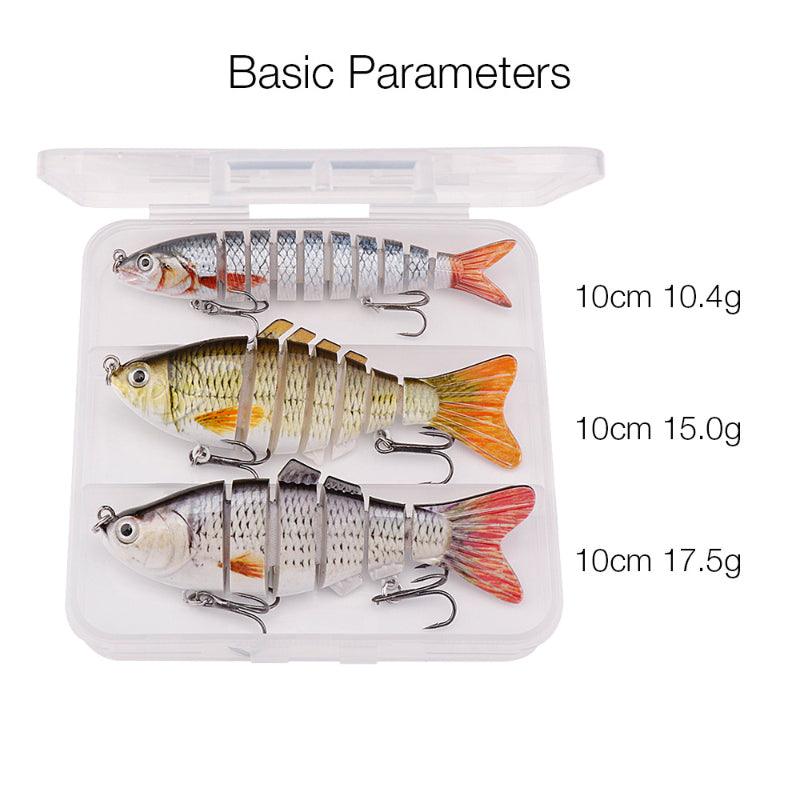 10cm Slow Sinking Swimbait-USA Fish Bait