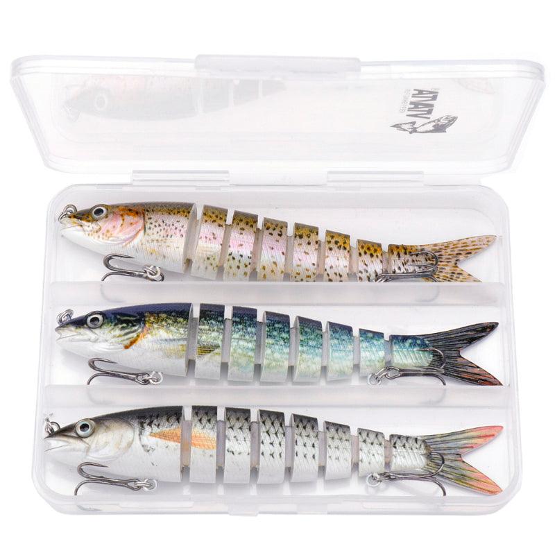 Lifelike Carp Sinking Wobblers Swimbait Set - USA Fish Bait