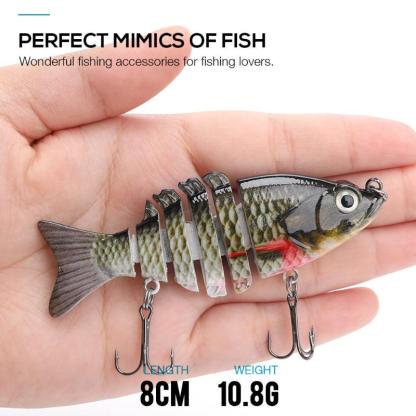 Sinking Swimbait Wobbler Lures-USA Fish Bait