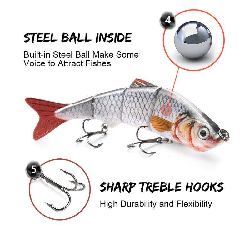 12cm Sinking Swimbait Wobbler Lure Set - USA Fish Bait